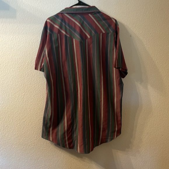 VTG Western Frontier short sleeve button down size large - Picture 4 of 4